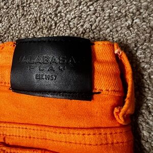 Valabasa Kids Orange Jeans